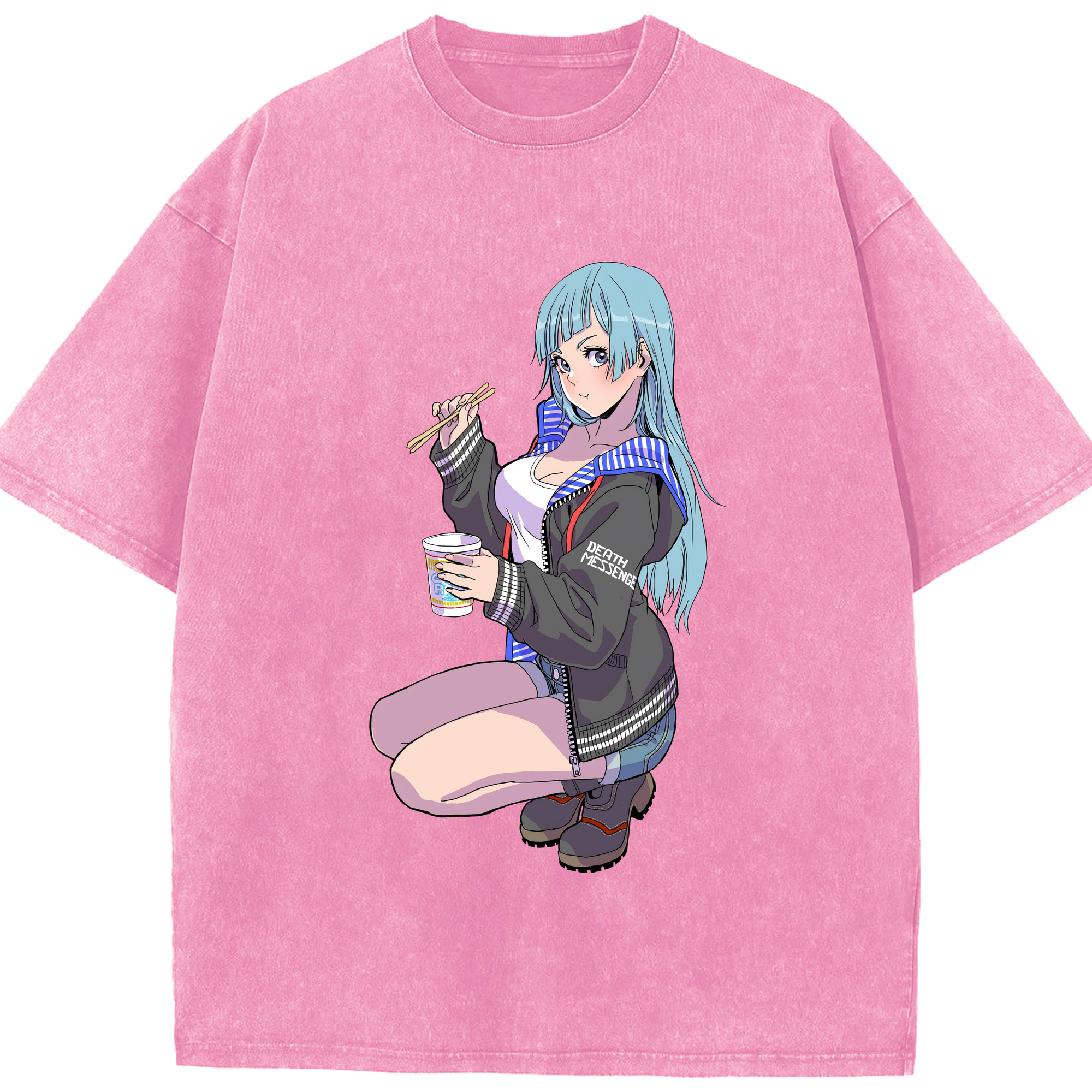 （画像用） 呪術廻戦 Jujutsu Kaisen 綿100% ヴィンテージ風 半袖Tシャツ（フロントプリント）
